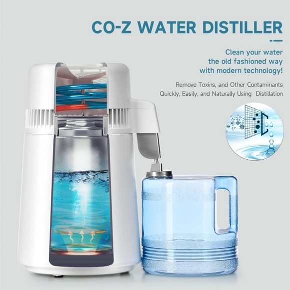 CO-Z Water Distiller with Blue Container - Picture 4 of 6